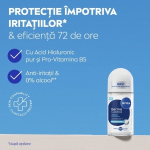 [Antiperspirant roll-on 72h derma control defend extra comfort, nivea, 50 ml - 1001cosmetice.ro] [2]