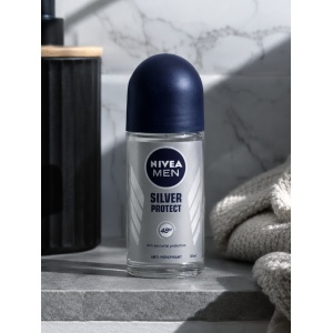 [Antiperspirant roll-on, silver protect 48h protection, nivea men, 50 ml - 1001cosmetice.ro] [2]