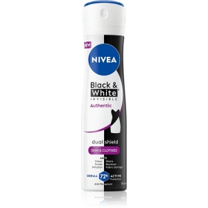 Promotii | Antiperspirant spray, black & white invisible, authentic, nivea, 150 ml | 1001cosmetice.ro