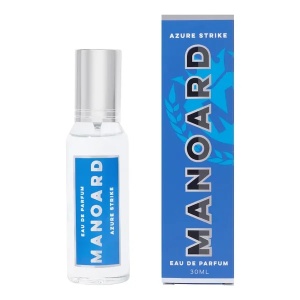 Eau de toilette barbati | Apa de parfum pentru barbati, azure strike, manoard, 30 ml | 1001cosmetice.ro