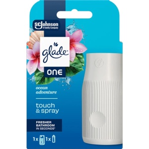 Odorizante de cameră | Aparat + rezerva ocean adventure, touch & spray, glade one, 10 ml | 1001cosmetice.ro