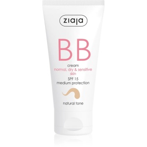 Bb cream, ziaja | Bb cream pentru ten normal, uscat & sensibil, spf 15, natural tone, ziaja, 50 ml | 1001cosmetice.ro