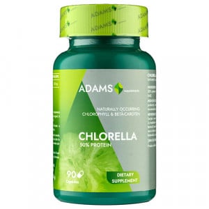 Chlorella, supliment alimentar 300 mg, Adams