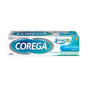 Igiena orala, corega | Corega crema adeziva pentru proteza dentara ultra fixare original | 1001cosmetice.ro