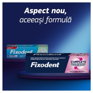 [Cremă adezivă pentru proteză, fără aromă, fixodent, 47g - 1001cosmetice.ro] [3]