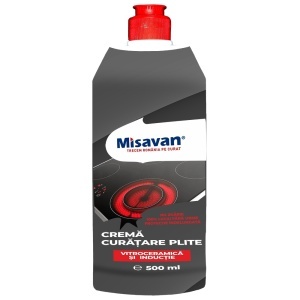 Bucatarie | Crema curatare plita vitroceramica si inductie, misavan, 500 ml | 1001cosmetice.ro