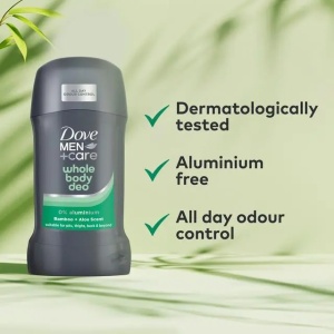 [Deodorant stick, whole body deodorant, bambus & aloe vera, dove men, 50 ml - 1001cosmetice.ro] [2]