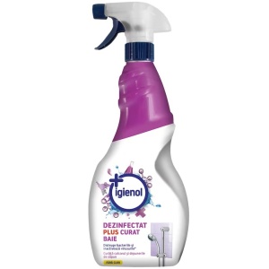 Produse cosmetice online - 1001cosmetice.ro | Dezinfectant plus curat baie fara clor, igienol, 750 ml | 1001cosmetice.ro