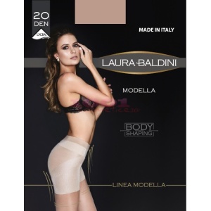 Dres cu puternic efect modelator MODELLA 20 den CULOAREA MARO Laura Baldini
