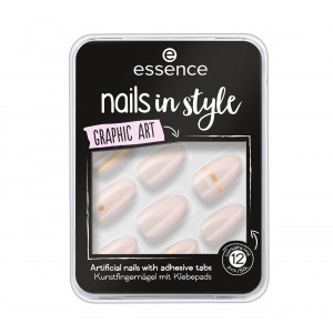 ESSENCE NAILS IN STYLE GRAPHIC ART UNGHII FALSE GRAPHIC ART 09
