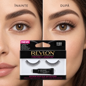 [Gene false tip banda + adeziv, fantasy lenghs flirty 91003, revlon - 1001cosmetice.ro] [2]