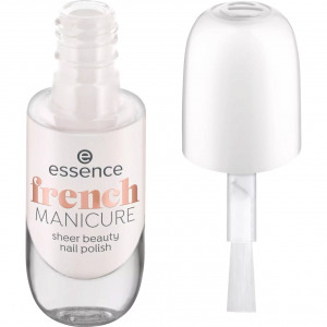 Lac de unghii, French Manicure Sheer Beauty, Rose on ice 02, Essence
