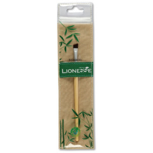 Lionesse bamboo angled eyeshadow pensula pentru makeup 323 thumb 2 - 1001cosmetice.ro