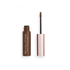 Makeup revolution brow gel pentru sprancene medium brown thumb 1 - 1001cosmetice.ro