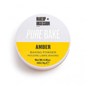 Makeup revolution makeup obsession pure bake pudra pulbere amber thumb 1 - 1001cosmetice.ro