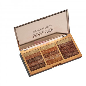 Makeup revolution shimmer brick palette thumb 3 - 1001cosmetice.ro