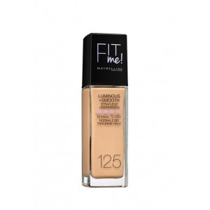 MAYBELLINE FIT ME LUMINOUS + SMOOTH FOND DE TEN NUDE BEIGE 125