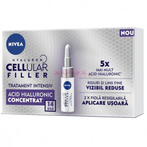 Nivea cellular anti-age tratament intensiv cu acid hialuronic thumb 3 - 1001cosmetice.ro
