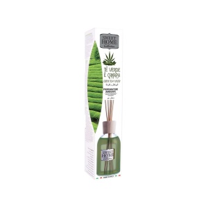 Odorizante camera, sweet home | Odorizant betisoare pentru camera miros de ceai verde, sweet home, 100 ml | 1001cosmetice.ro