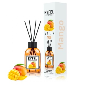 Odorizant betisoare pentru camera Red Diffuser, miros de Mango, Eyfel, 120 ml