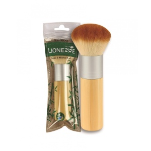 Pensula pentru pudră și blush Lionesse Natural Bamboo 328