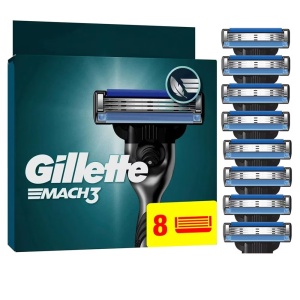 Parfumuri barbati, gillette | Rezerva lama mach 3, gillette, 8 bucati | 1001cosmetice.ro