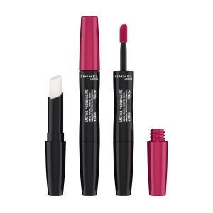 [Ruj lichid cu persistenta indelungata, 2în1 double ended, lasting provocalips 16hr, 310 pouting pink, rimmel london, 2,2 ml + 1,7 g - 1001cosmetice.ro] [2]