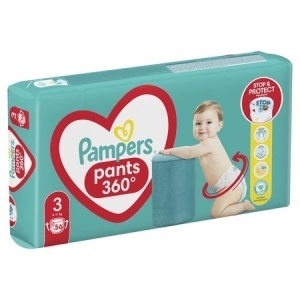 Ingrijire copii | Scutece chilotei pentru copii, baby dry pants pampers, nr.3, 6-11 kg, pachet 56 bucati | 1001cosmetice.ro