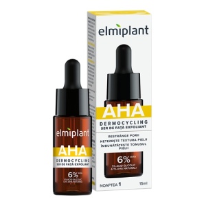 Ten, elmiplant | Ser de fata dermocycling exfoliant cu 6% aha elmiplant, 15ml | 1001cosmetice.ro