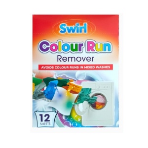 Servetele Colour Run Remover Swirl pentru Protectia Culorilor - 12 Bucati