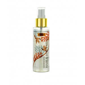 Spray cu efect de stralucire pentru par si corp, Coral Shimmering Hair & Body Mist, Sence, 100 ml