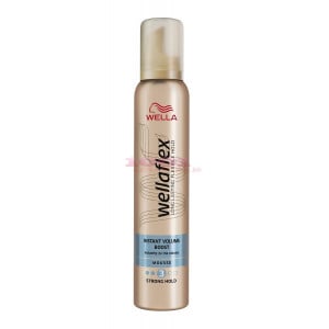 [Spuma pentru par cu grad de fixare 3 - instant volume boost wellaflex, 200 ml - 1001cosmetice.ro] [2]