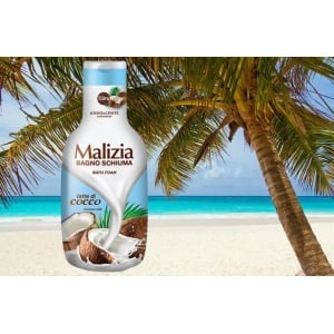 [Spumant de baie cu miros de lapte de cocos malizia, 1l - 1001cosmetice.ro] [2]