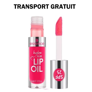 Gloss, essence | Ulei de buze, hydra kiss, pink squeeze, please! 104, essence, 4 ml | 1001cosmetice.ro