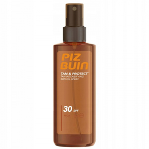 Ulei pentru bronzare accelerata si protectie solara SPF 30 Tan&Protect, 150 ml, Piz Buin