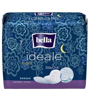 Absorbante igienice Ideale night, Bella, pachet 7 bucati