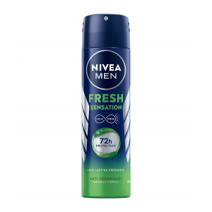 [Antiperspirant antibacterian spray fresh sensation 72 h nivea men , 150 ml - 1001cosmetice.ro] [1]