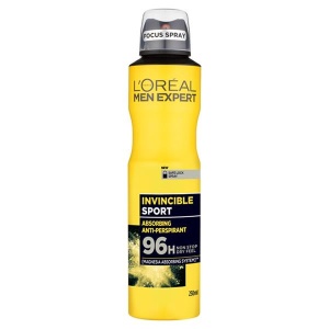 Spray &amp; stick barbati, loreal | Antiperspirant deo spray invincible sport 96h, loreal men expert, 150 ml | 1001cosmetice.ro
