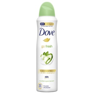 [Antiperspirant deodorant spray cucumber & green tea, go fresh advanced care, dove - 1001cosmetice.ro] [2]