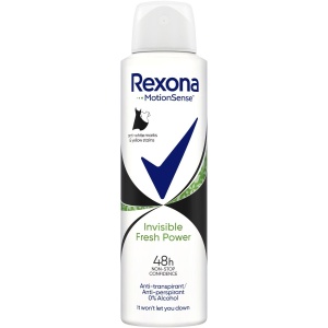 Antiperspirant deodorant spray Invisible Fresh Power, Rexona, 150 ml