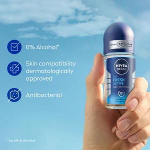 [Antiperspirant roll-on fresh active, nivea men, 50 ml - 1001cosmetice.ro] [5]