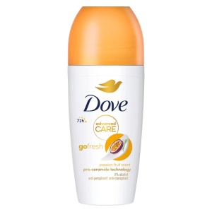 Antiperspirant roll-on, Go Fresh 48H, Fructul Pasiunii & Lemongrasss, Dove, 50 ml