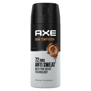 Spray și stick pentru bărbați, axe | Antiperspirant spray dark temptation, axe, 150 ml | 1001cosmetice.ro
