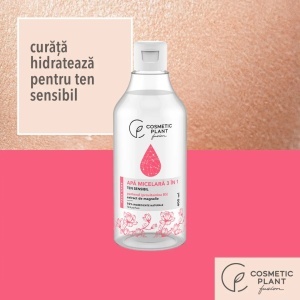 [Apa micelara 3 in 1 cu magnolie si pantenol cosmetic plant, 400 ml - 1001cosmetice.ro] [3]