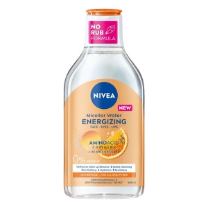 Apa micelara Energy pentru toate tipurile de ten, Nivea, 400 ml