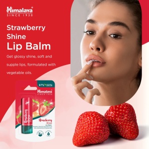[Balsam de buze strawberry shine, himalaya, 4.5 g - 1001cosmetice.ro] [5]