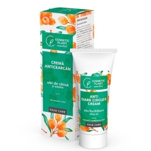 Crema anticearcan cu ulei de catina si masline Cosmetic Plant, 30 ml