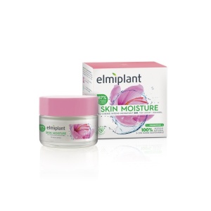 Crema hidratanta 24H, pentru tenul Uscat/Sensibil, Elmiplant Skin Moisture, 50 ml