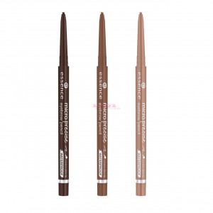 Essence microprecise eyebrow pencil waterproof creion retractabil pentru sprancene light brown 02 thumb 1 - 1001cosmetice.ro
