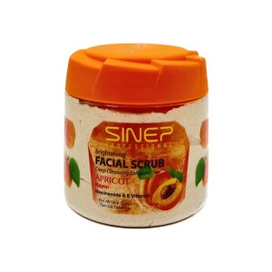 Sinep professional | Exfoliant (scrub) pentru fata si corp cu miros de piersica 400 ml sinep | 1001cosmetice.ro